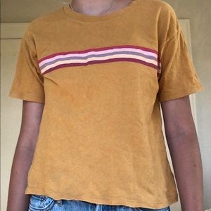 American Eagle mustard top!